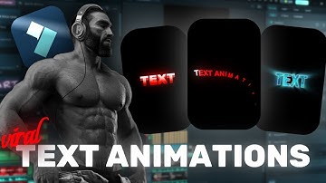5 VIRAL TEXT ANIMATIONS in Filmora | Wondershare Filmora 14 Tutorial