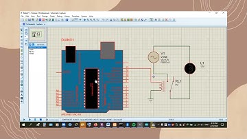 Simulasi RELAY Arduino IDE pada Proteus 8 Profesional