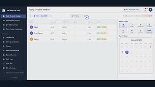 📌 Clock In Master - How to see who is working right now  /  Admin Guide