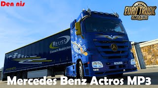 ETS2 Mercedes Actros MP3 für Reuss Transporte | EURO TRUCK SIMULATOR 2 screenshot 5