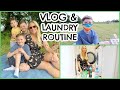 THIS ISN'T FUN ANYMORE! VLOG & MY LAUNDRY ROUTINE  AD |  Emily Norris