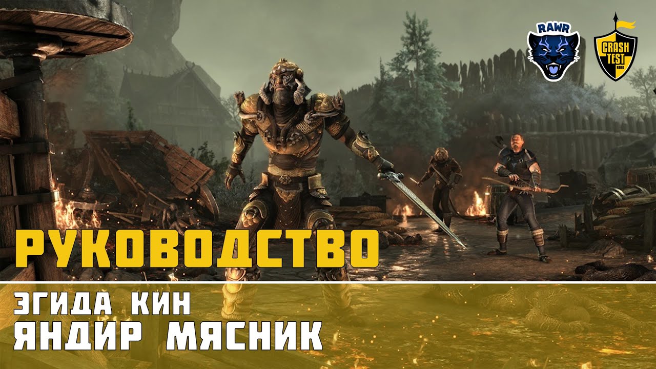 [ESO] Эгида Кин | Kyne's Aegis [Яндир Мясник | Yandir the Butcher] Руководство по прохождению