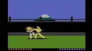 Classic Game Room - KARATEKA review for Atari 7800