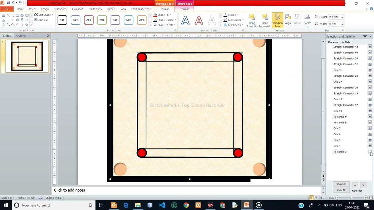 Powerpoint  2010 | Carrom