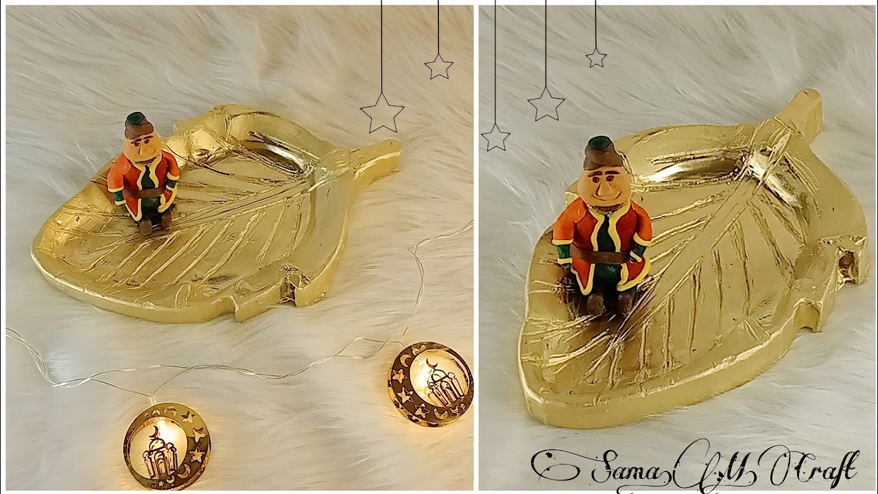 حصرررى 👌 طريقة عمل طبق فنانيس  لتقديم حلويات وياميش رمضان اعمليه بنفسك /فكرة مشروع رمضانى مربح2022/