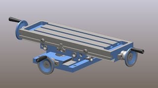 Mesa Coordenadora -- Table Milling Machine