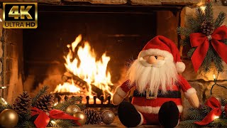 🎅 Chimenea de Navidad con Santa Claus 4K | Christmas Fireplace ASMR 🎄 Fuego Relajante cálido screenshot 4