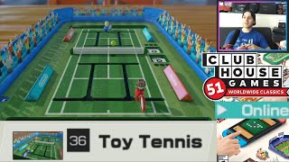 Toy Tennis | Online Multiplayer - Clubhouse Games: 51 Worldwide Classics for Nintendo Switch