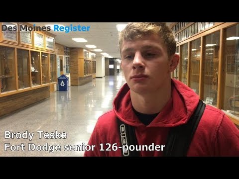 Brody Teske discusses the first loss of his high school career