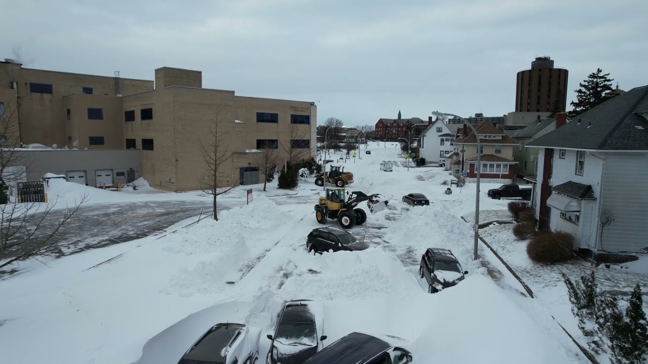 Amazing Aerial Photos of Aftermath of Massive Snow Storm in Buffalo
