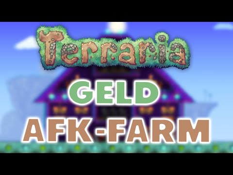 TERRARIA | SCHRITT FÜR SCHRITT AFK-GELD-FARM | Terraria Tutorial | Valcoms | 1.4 Journey's End | GER