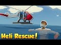 DANGEROUS HELICOPTER RESCUE! - Stormworks Gameplay - Stormworks: Build and Rescue