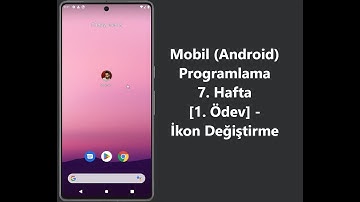 Osman Talha BİLİM, Mobil (Android) Studio 7. Hafta [1. Ödev] - Uygulama İkonu Değiştirme