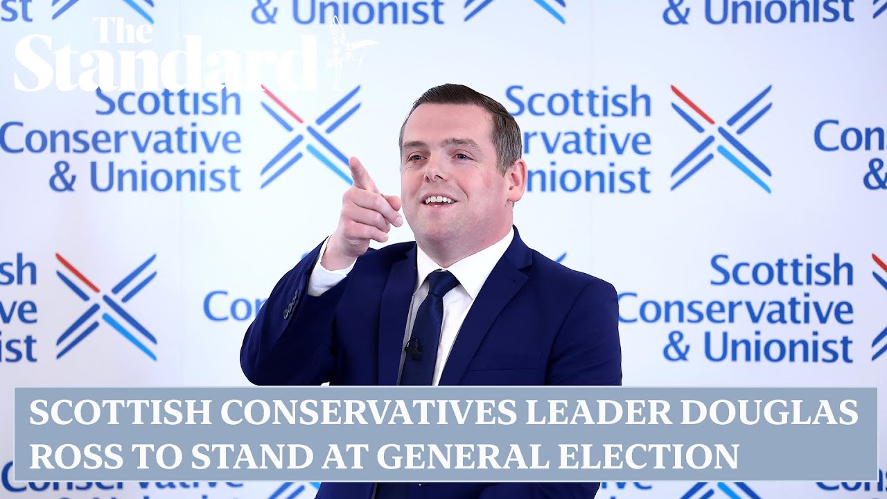 Scottish Conservatives Roles Scottish Conservatives leader Douglas Ross to stand at General Election ...