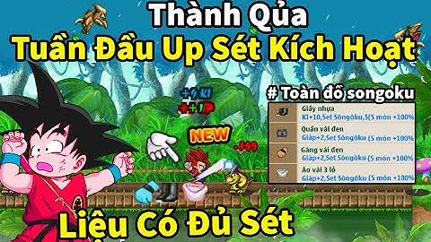 Ngọc Rồng Online - Thành quả tuần đầu up sét kích hoạt, liệu có xuất hiện sét songoku tại sv2 ?