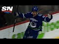 Elias Pettersson Rips Puck Past Mike Smith For First NHL Goal