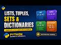 Lists, Tuples, Sets & Dictionaries Explained Simply in Python