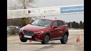 2018 Mazda CX-3 - Moose Test and Slalom | km77.com
