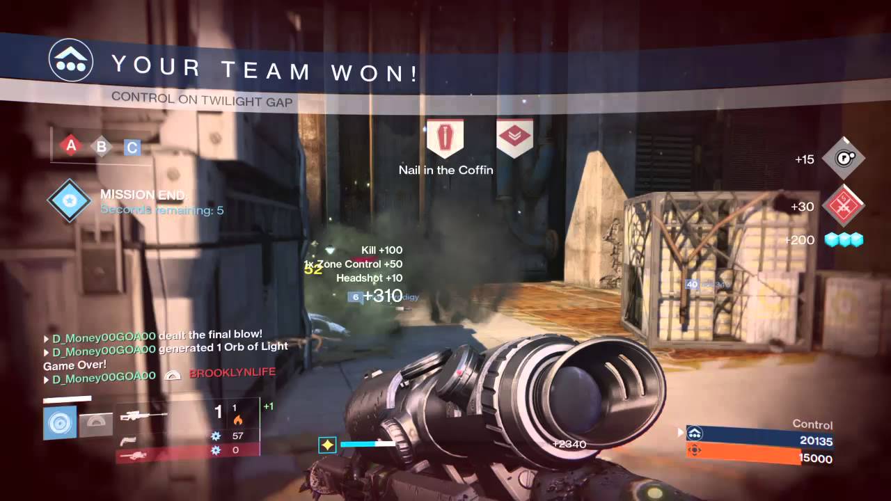 Black spindle triple Destiny Gameplay