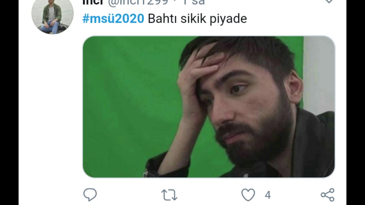2020 msü sonuçları açıklandı ilginç Twitter tepkileri - YouTube