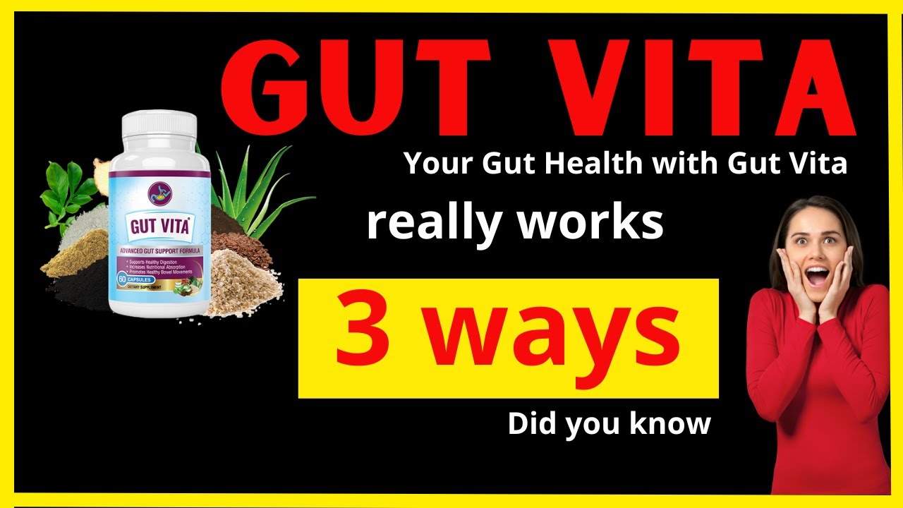 Gut Vita Reviews  💥 (GUT  VITA  SUPPLEMENT) ❌ REALLY  FUNCTION ?