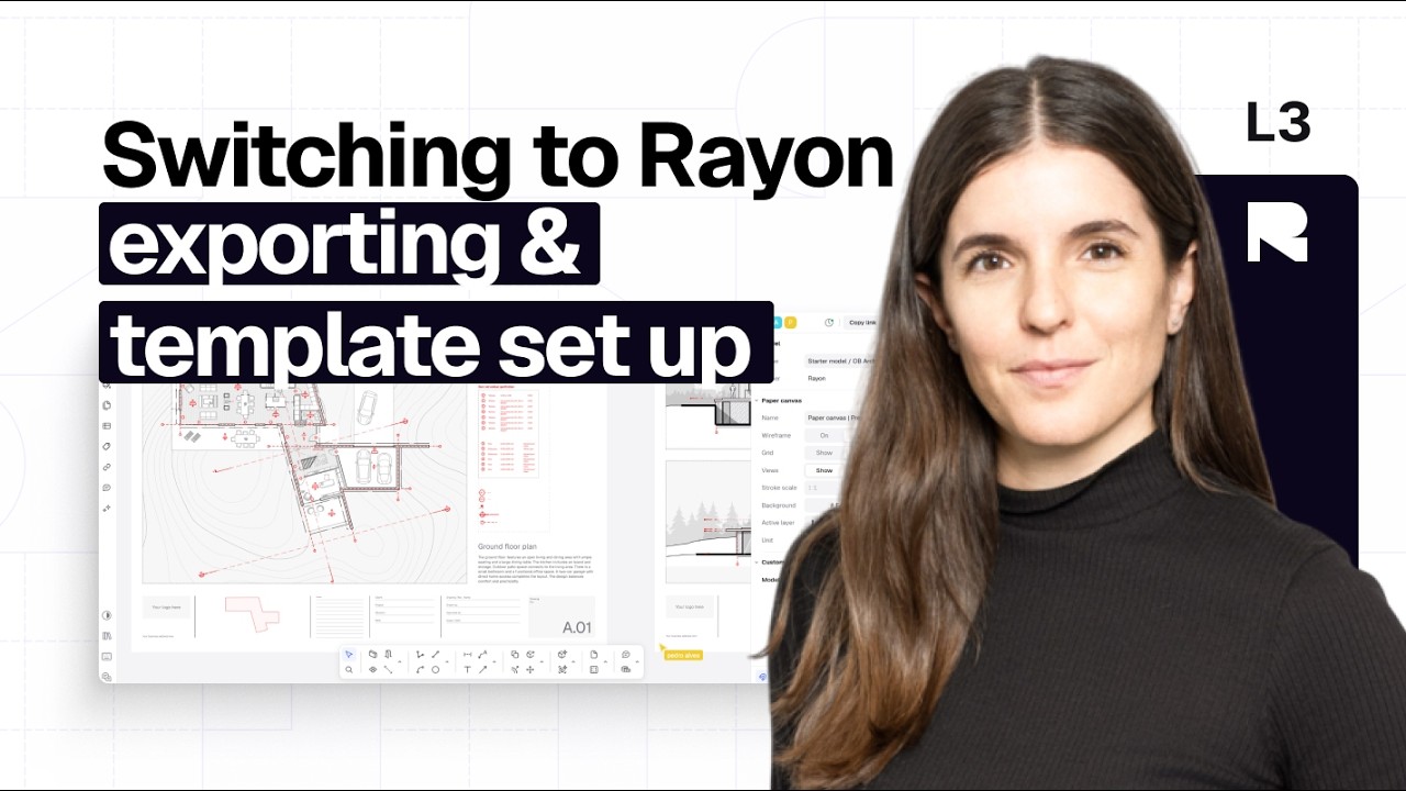 Switching to Rayon from AutoCAD & Other Legacy Software | L03 Exporting ...
