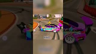 FWD vs RWD vs AWD in Pro Drifting #carparkingmultiplayer #gaming #cpm #SHORTS #car screenshot 5
