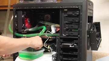 How to drain a PC water cooling loop with Chandlee Style
