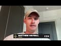 Matthew Hayball's first interview with New Orleans Saints