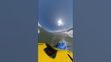 Thumbnail of Shallow, fast, left point break 😎 #bodyboarders #gopro360 #waves #summer