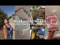 WEEKEND IN MY LIFE | chatty vlog - embracing spring, reading, &amp; future home updates 📖 🎧 🎨 🦋 🏃‍♀️