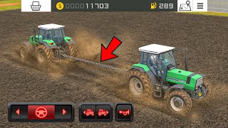 Буксировка двух тракторов в FS18 | Геймплей в многопользовательском режиме FS18 | Таймлапс | screenshot 3