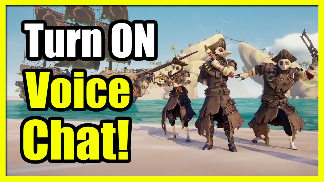 How to Turn On the Voice Chat in Sea of Thieves (PS5 & Xbox) - YouTube