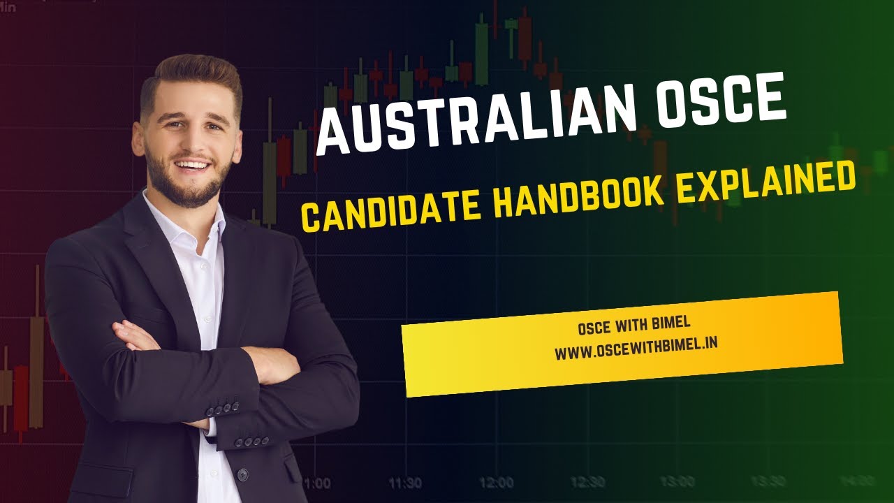 AHPRA OSCE Australia. Candidate handbook explained for training +918157930897