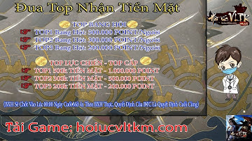 Hồi Ức Võ Lâm : Test game .. Phiên bản game của Cá .. Hoàn thiện phiên bản theo ý kiến người chơi