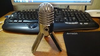 Микрофон для летсплеев Samson Meteor Mic / Посылка из Китая