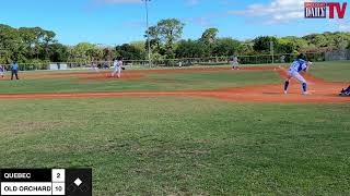 WATCH LIVE: Cocoa Beach Spring Training Baseball, Riverrians 14U vs. Old Orchard