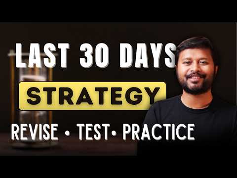 Last 30 Days Strategy That Really Works | Rtp Plan For Csir Net 2025 | All 'bout Chemistry