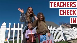 Teachers Honk to Support Students on Long Island During Coronavirus Pandemic | NBC New York