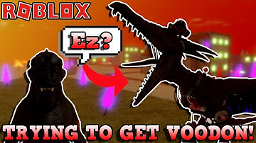 TRYING TO GET VOODON AS GOJIRA! |Kaiju Universe|