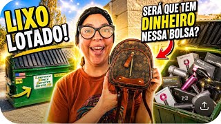 Achei um verdadeiro tesouro no lixo das lojas dos Estados Unidos 👏🥰#dumpsterdiving