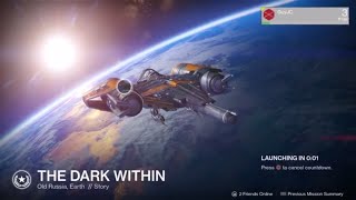 Destiny - The Dark Within - Level 3 Mission - Gameplay Footage - PlayStation 4 PS4 - 1080p HD