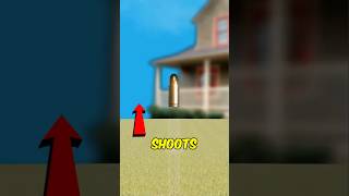 That Bullet Fired Up Isn't Gone, It's Falling Back 😱 #shorts