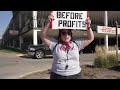 Central Omaha neighbors protest plans to redevelop The Center Mall into offices and apartments