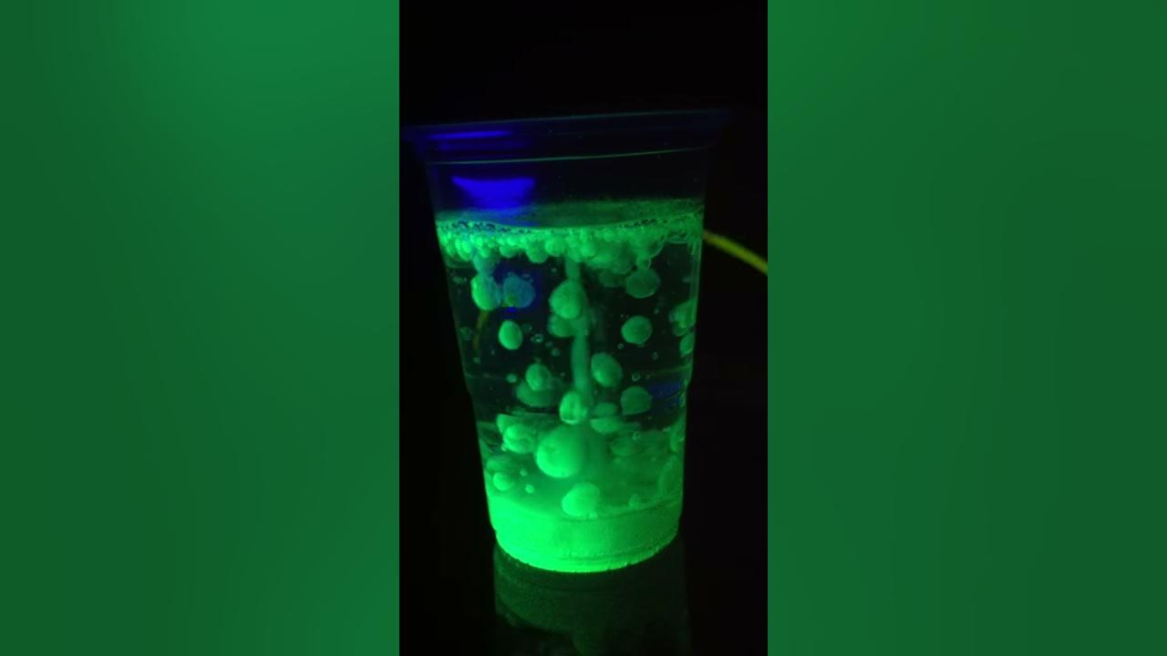 Glow in the Dark Lava Lamp Experiment 