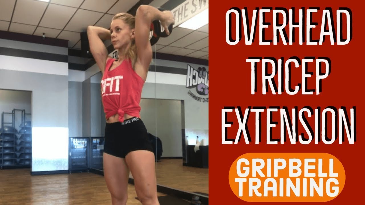 exercise 14.1 class 11 Gripbell Training - Overhead Tricep Extension