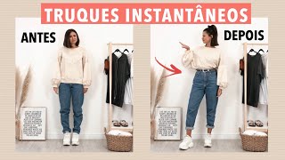 Truques simples que vão TRANSFORMAR SEUS LOOKS em segundos  Viihrocha