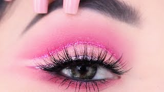 EASY Cut Crease Eyeshadow Tutorial | Kylie Cosmetics Valentine&#39;s Day Palette Makeup Look