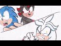 Knuckles y yo contra sonic y silver