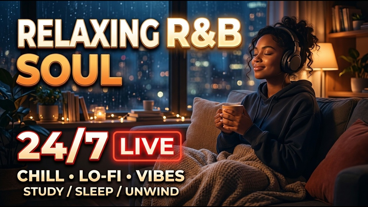 Soulful R&B Vibes 🎧 Smooth Love Songs & Emotional Chill Mix for the Heart 🔴 LIVE 24/7